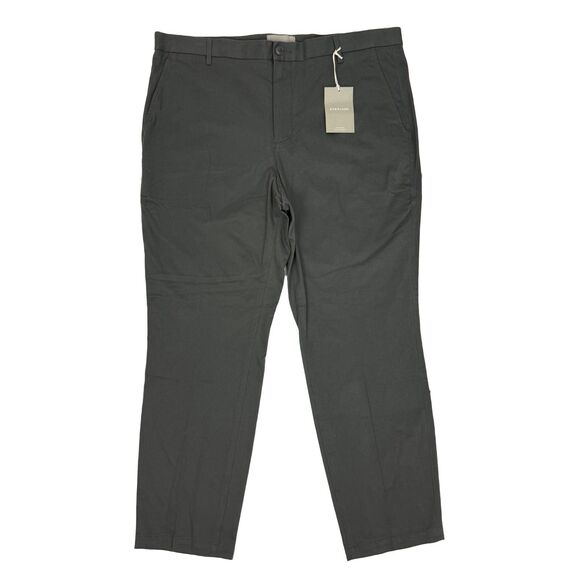 EVERLANE Men’s Straight Twill Stretch Chino Pant 40x30 Gray Regular Fit NWT B56 - Picture 2 of 6